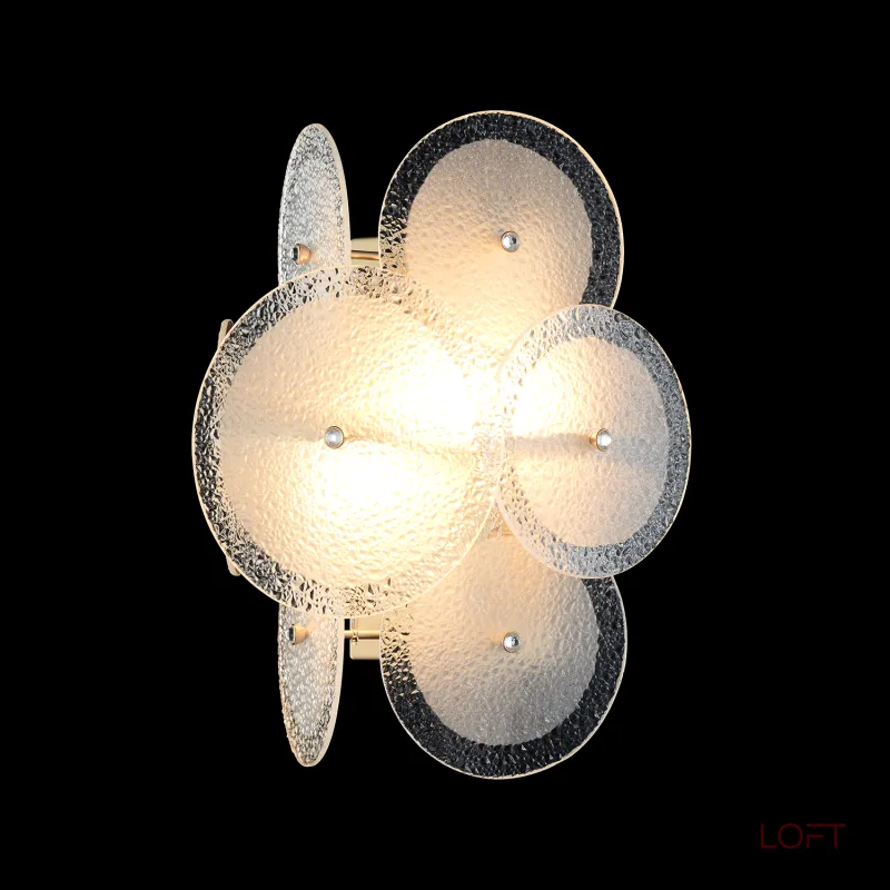 Бра Crystal Lux DANDELION DANDELION AP2 GOLD Бра Crystal Lux DANDELION DANDELION AP2 GOLD