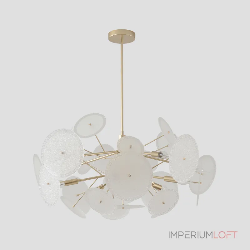 Люстра на штанге Crystal Lux DANDELION DANDELION SP10 GOLD