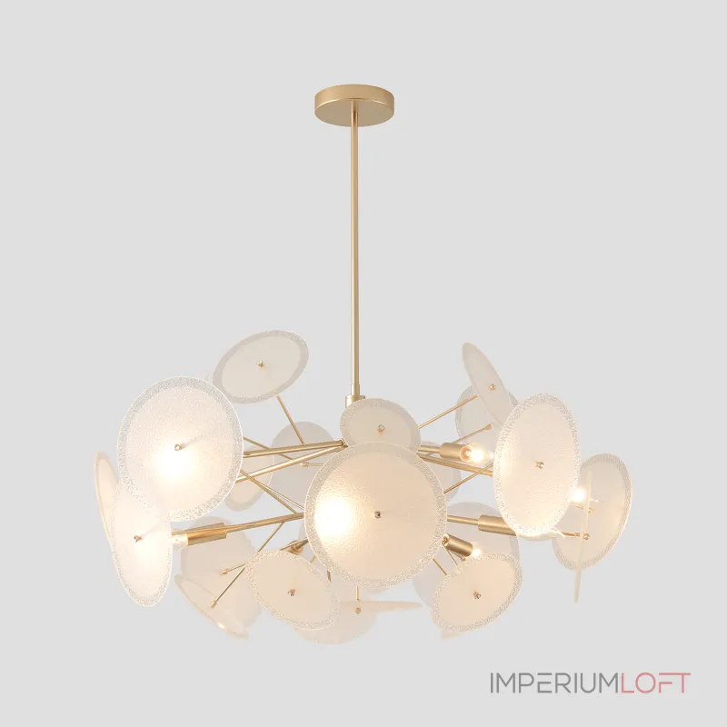 Люстра на штанге Crystal Lux DANDELION DANDELION SP10 GOLD
