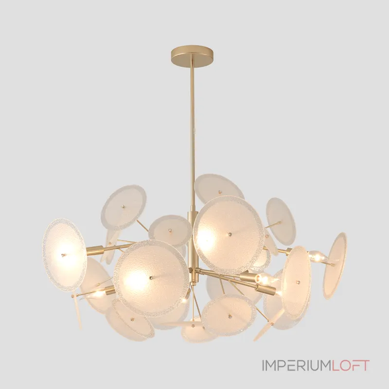 Люстра на штанге Crystal Lux DANDELION DANDELION SP10 GOLD