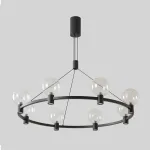 Подвесная люстра Crystal Lux DUET DUET SP56W LED BLACK