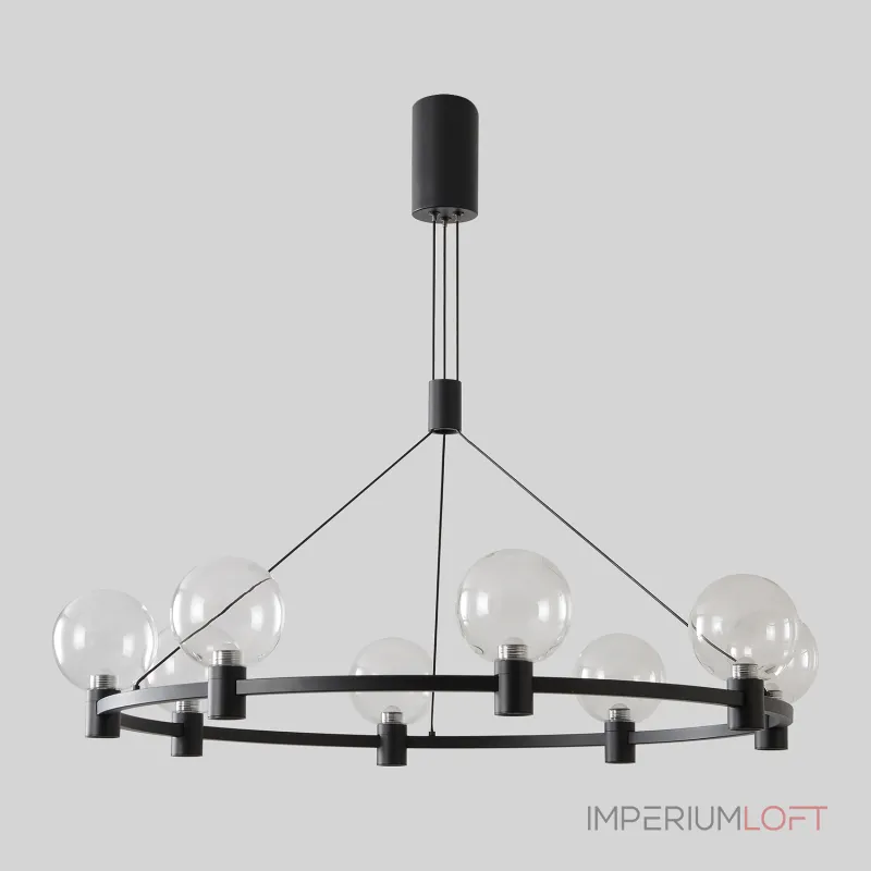 Подвесная люстра Crystal Lux DUET DUET SP56W LED BLACK