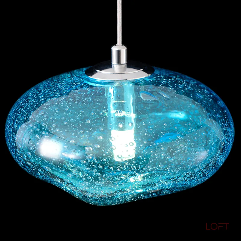 Подвесной светильник Crystal Lux FORMLESS FORMLESS SP1 BLUE