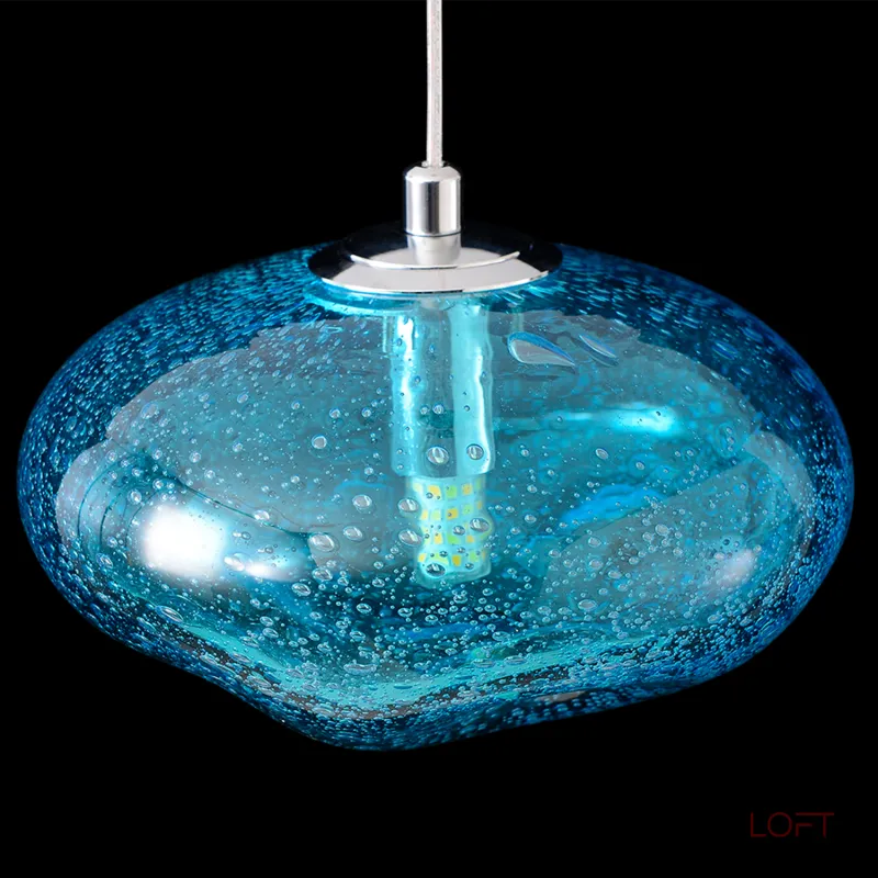 Подвесной светильник Crystal Lux FORMLESS FORMLESS SP1 BLUE