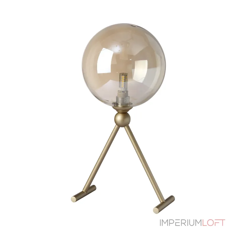 Настольная лампа Crystal Lux FRANCISCA LG1 GOLD/COGNAC Настольная лампа Crystal Lux FRANCISCA LG1 GOLD/COGNAC