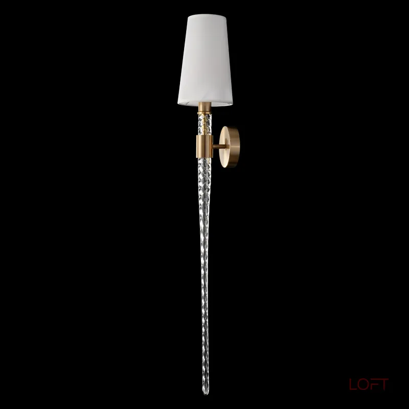 Бра Crystal Lux LUMINOUS LUMINOUS AP1 BRASS