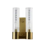 Бра Crystal Lux OTONO AP2 BRASS/TRANSPARENTE