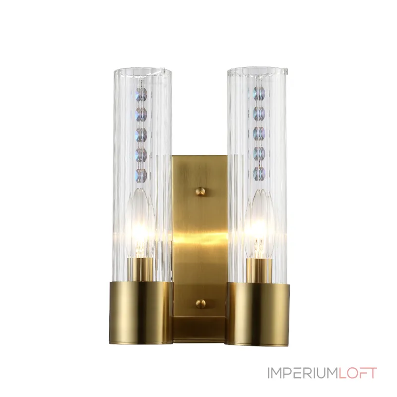 Бра Crystal Lux OTONO AP2 BRASS/TRANSPARENTE Бра Crystal Lux OTONO AP2 BRASS/TRANSPARENTE
