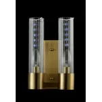 Бра Crystal Lux OTONO AP2 BRASS/TRANSPARENTE