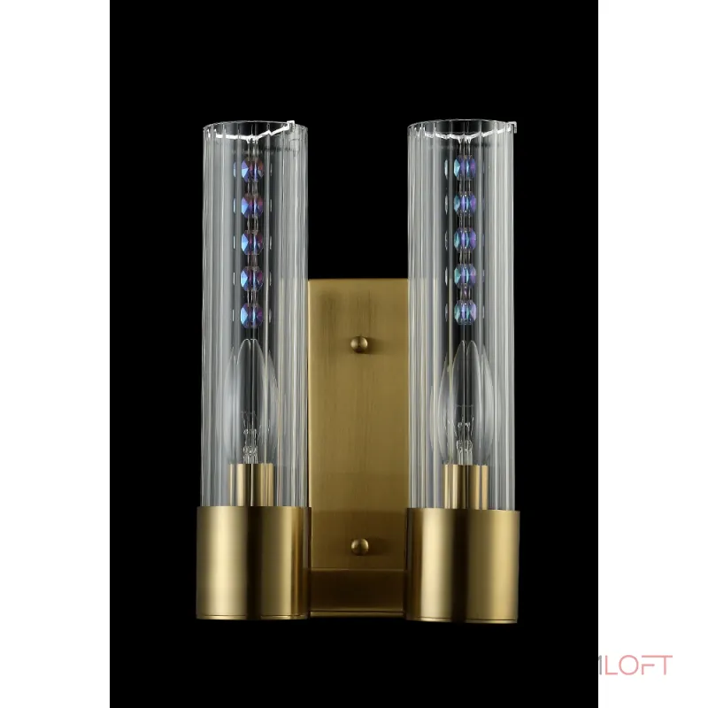 Бра Crystal Lux OTONO AP2 BRASS/TRANSPARENTE Бра Crystal Lux OTONO AP2 BRASS/TRANSPARENTE