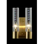 Бра Crystal Lux OTONO AP2 BRASS/TRANSPARENTE