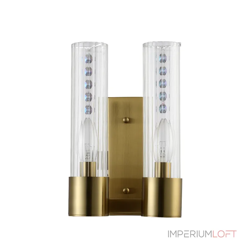 Бра Crystal Lux OTONO AP2 BRASS/TRANSPARENTE Бра Crystal Lux OTONO AP2 BRASS/TRANSPARENTE