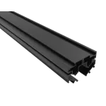 Встраиваемый магнитный шинопровод в натяжной ПВХ потолок Crystal Lux UX5 CLT 0.136 01 L2000 BL