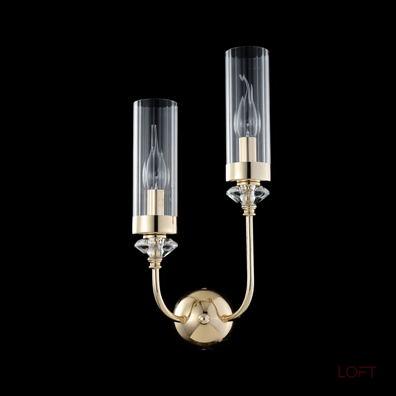 Бра Crystal Lux SECRET SECRET AP2 GOLD