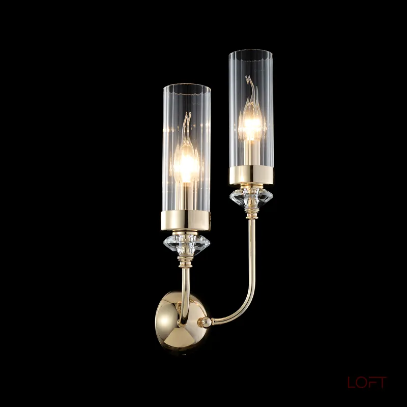 Бра Crystal Lux SECRET SECRET AP2 GOLD