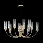 Люстра на штанге Crystal Lux SECRET SECRET SP10 GOLD