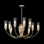 Люстра на штанге Crystal Lux SECRET SECRET SP10 GOLD