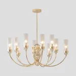 Люстра на штанге Crystal Lux SECRET SECRET SP10 GOLD