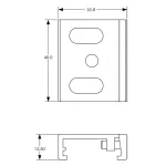 Кронштейн для 3-х фазной системы Deko-Light Line Ceiling 710064