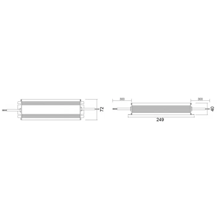 Блок питания светодиодов IP, DIM CV, 24В 66-200Вт Deko-Light 872138 от ImperiumLoft