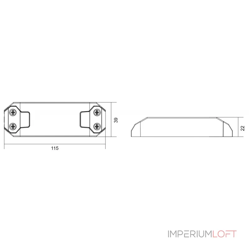 Блок питания Deko-Light LED BASIC DIM 862203