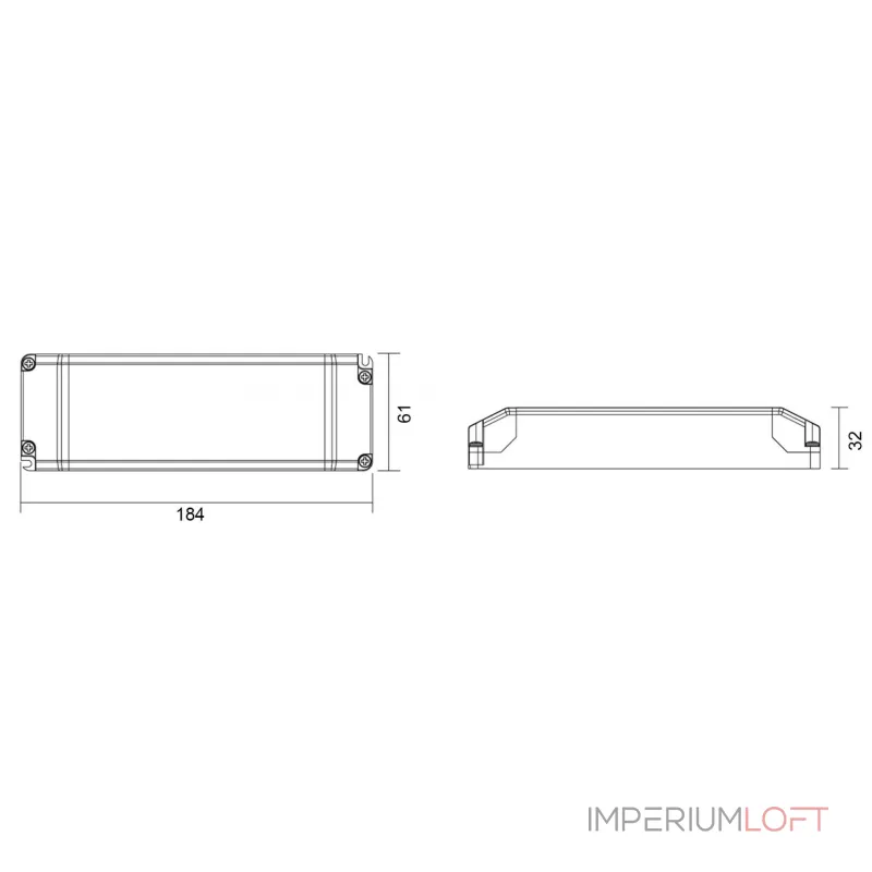 Блок питания для светодиодов BASIC DIM CV 12V 12-50W Deko-Light 862220 Блок питания для светодиодов BASIC DIM CV 12V 12-50W Deko-Light 862220