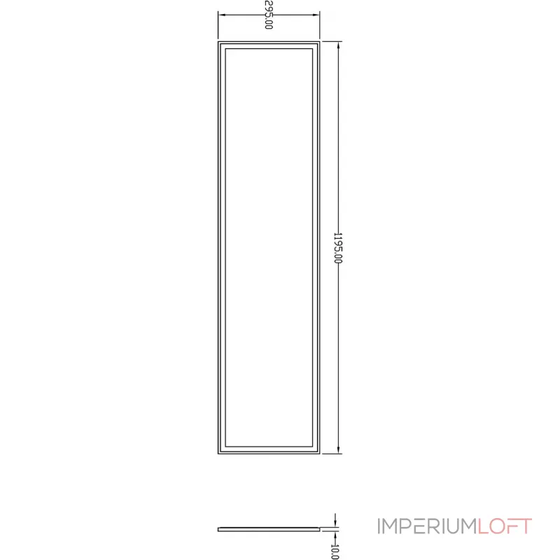 Встраиваемый Потолочный светильник Deko-Light Panel 100072