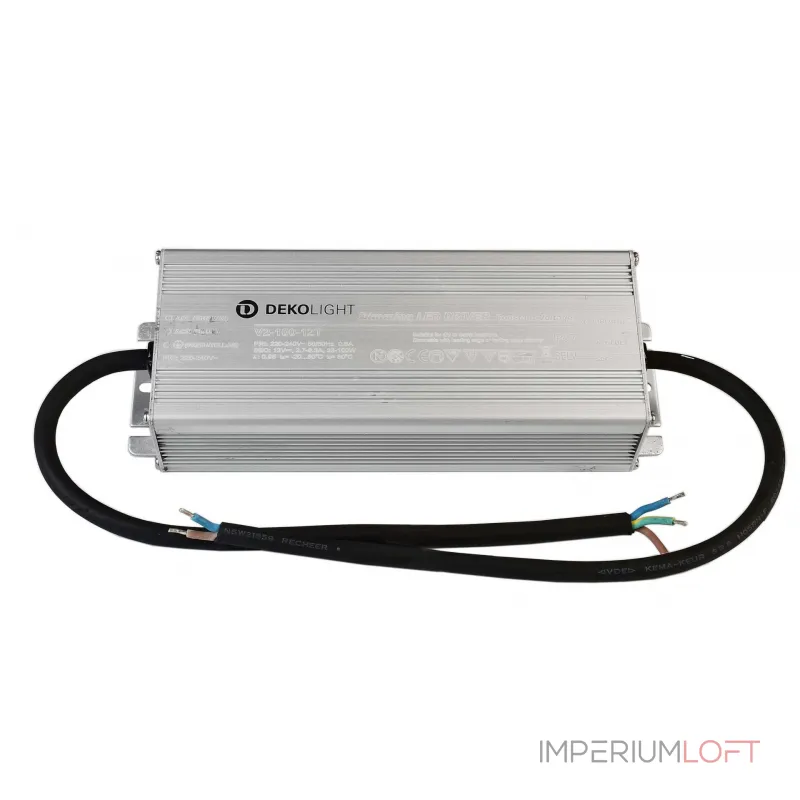 Блок питания светодиодов IP, DIM CV, 12В 33-100Вт Deko-Light 872135