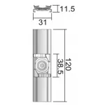 Кронштейн для 3-х фазной системы Deko-Light D Line 710051 от ImperiumLoft