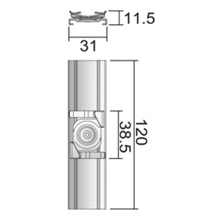 Кронштейн для 3-х фазной системы Deko-Light D Line 710051 от ImperiumLoft