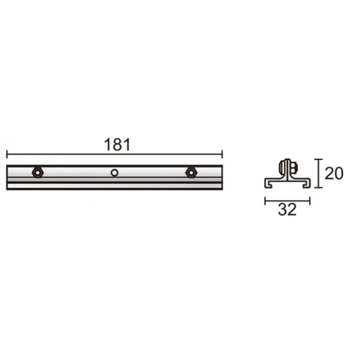 Подвесной зажим для подключения 3-х фазной системы Deko-Light D Line 710059 от ImperiumLoft