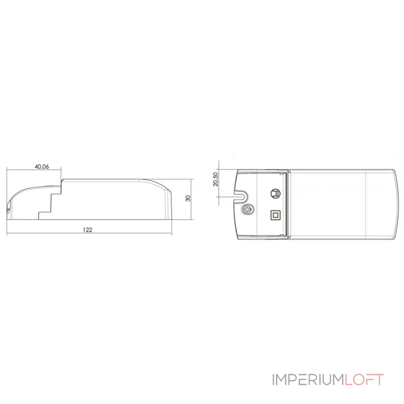 Блок питания для светодиодов BASIC DIM CV 12В 2.5-25Вт Deko-Light 862240