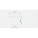 Торцевая заглушка P-ET-03-10 набор из 2 шт. Deko-Light 978261