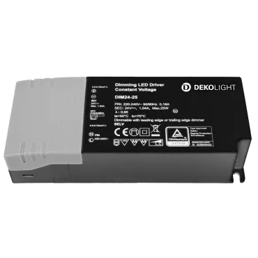 Блок питания для светодиодов BASIC DIM CV 24В 2.5-25Вт Deko-Light 862221