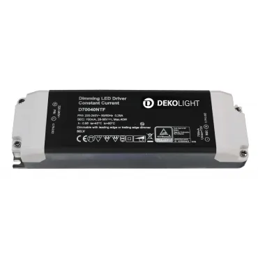 LED-Блок питания BASIC DIM CC D70040NTF / 40W Deko-Light 862208 LED-Блок питания BASIC DIM CC D70040NTF / 40W Deko-Light 862208