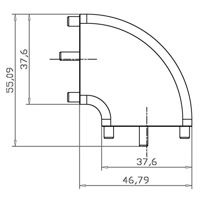 Соединитель Deko-Light Angle Mia 930248 от ImperiumLoft