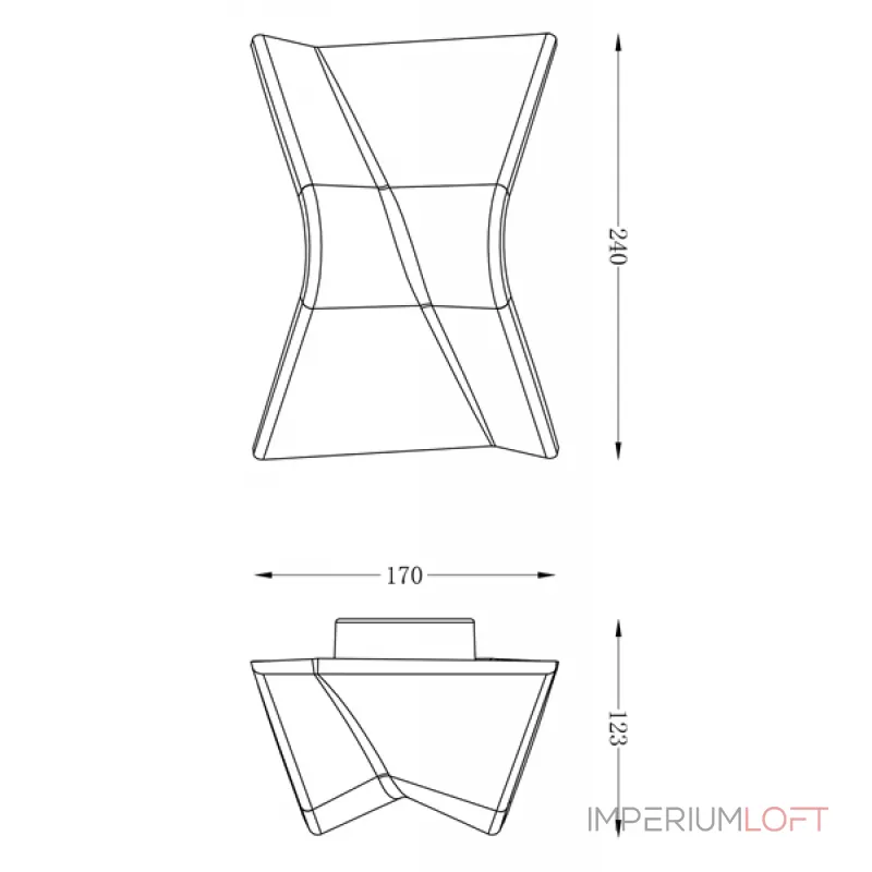 Бра Deko-Light FLY I 341222 от ImperiumLoft Бра Deko-Light FLY I 341222 от ImperiumLoft