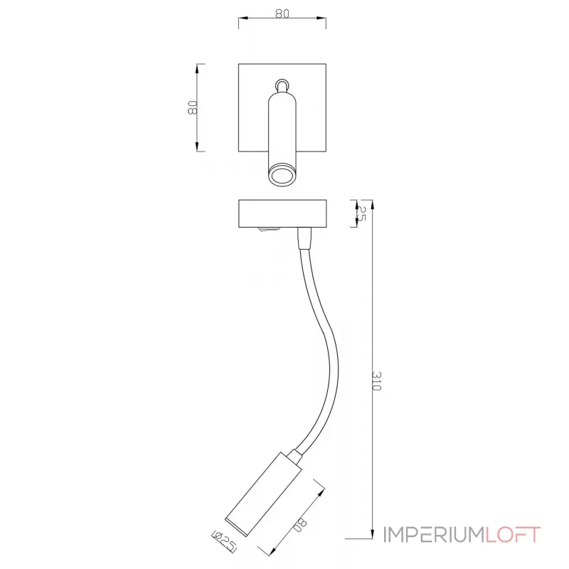 Бра Deko-Light Brahe 341236 от ImperiumLoft Бра Deko-Light Brahe 341236 от ImperiumLoft