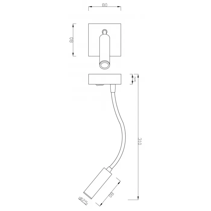Бра Deko-Light Brahe 341237 от ImperiumLoft