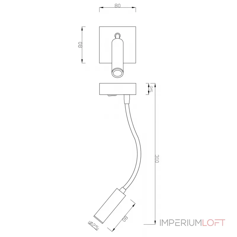 Бра Deko-Light Brahe 341237 от ImperiumLoft Бра Deko-Light Brahe 341237 от ImperiumLoft