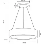 Подвесной светильник Deko-Light Sculptoris 342185 от ImperiumLoft