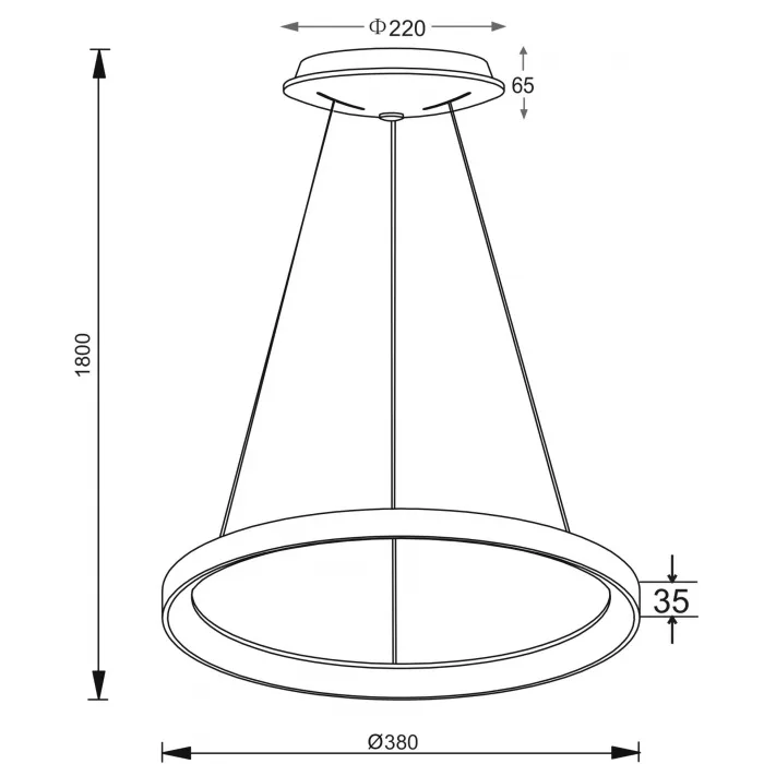 Подвесной светильник Deko-Light Merope 342189 от ImperiumLoft