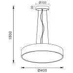 Подвесной светильник Deko-Light Menkar 342204 от ImperiumLoft