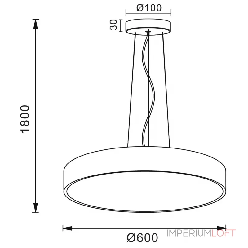 Подвесной светильник Deko-Light Menkar 342205 от ImperiumLoft