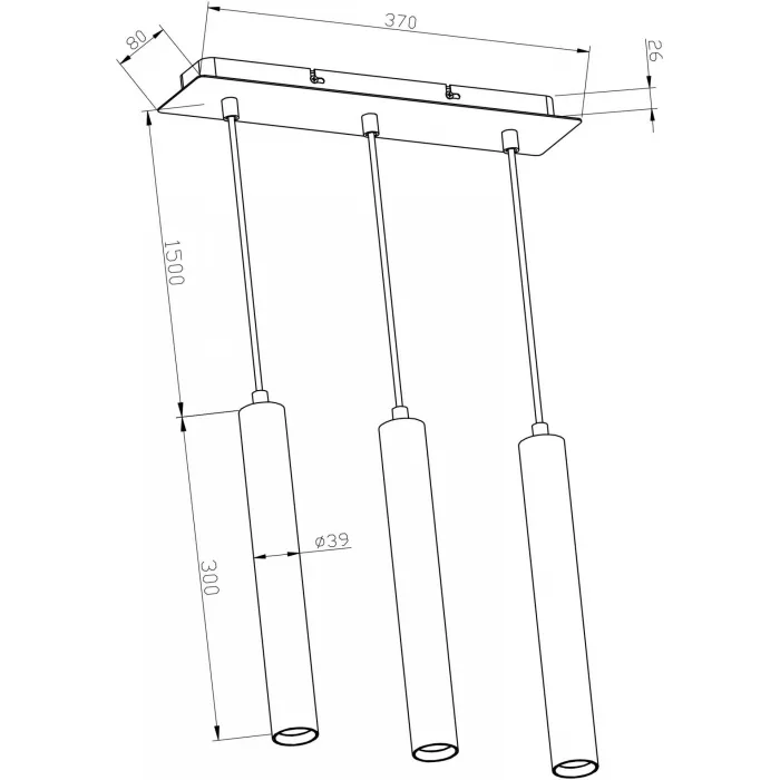 Подвесной светильник Deko-Light 342215 от ImperiumLoft