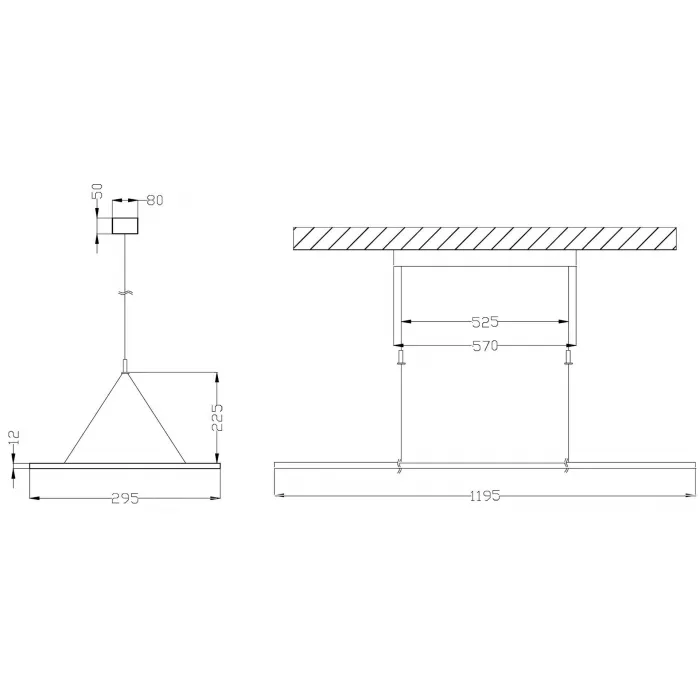 Подвесной светильник Deko-Light 342220 от ImperiumLoft