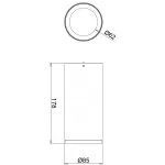 Накладной Потолочный светильник Deko-Light Lucea 348156 от ImperiumLoft