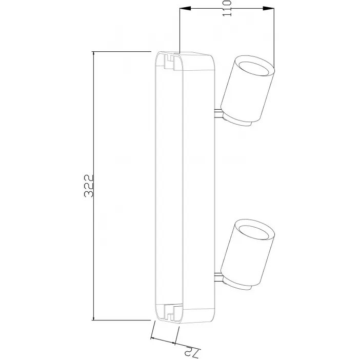 Накладной светильник Deko-Light Librae Linear 348169 от ImperiumLoft