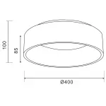 Накладной Потолочный светильник Deko-Light Sculptoris 348181