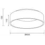 Накладной Потолочный светильник Deko-Light Sculptoris 348183